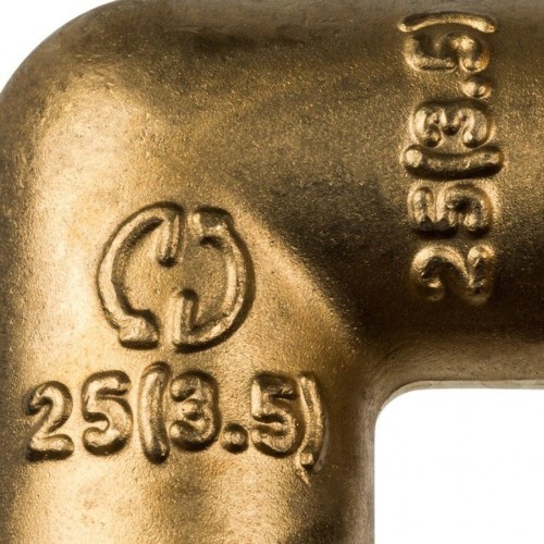 Угольник 90° 25 для труб из сшитого полиэтилена Stout