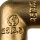 Угольник 90° 25 для труб из сшитого полиэтилена Stout