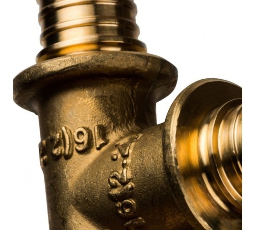 Тройник равнопроходный 16x16x16 для труб из сшитого полиэтилена Stout