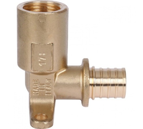 Угольник настенный с длинным нарезным патрубком 20-Rp 1/2" Stout