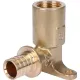 Угольник настенный с длинным нарезным патрубком 20-Rp 1/2" Stout