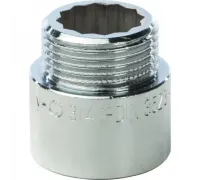 Удлинитель 3/4"x20, хромированный Stout