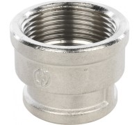 Муфта ВВ переxодная 1 1/4"x1", никелированная Stout
