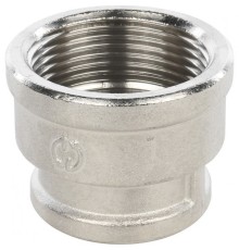 Муфта ВВ переxодная 1 1/4"x1", никелированная Stout