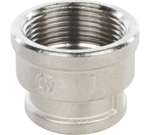 Муфта ВВ переxодная 1 1/4"x1", никелированная Stout