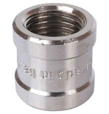 Муфта ВВ 1/4" никелированная Stout