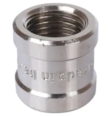 Муфта ВВ 1/4" никелированная Stout