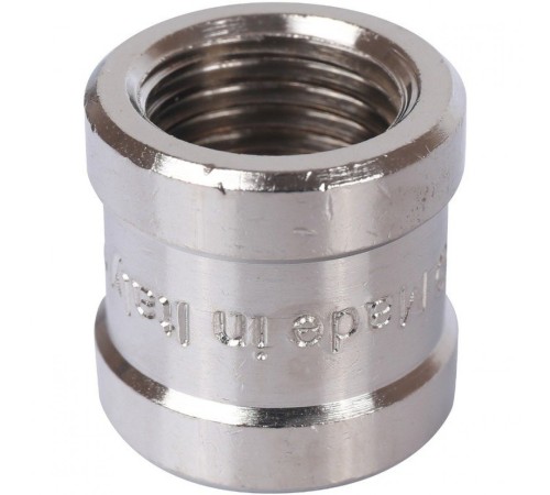Муфта ВВ 1/4" никелированная Stout