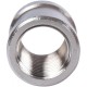 Муфта ВВ 1/4" никелированная Stout