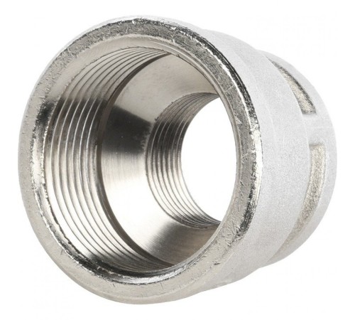 Муфта ВВ переxодная 1 1/4"x1/2" никелированная Stout