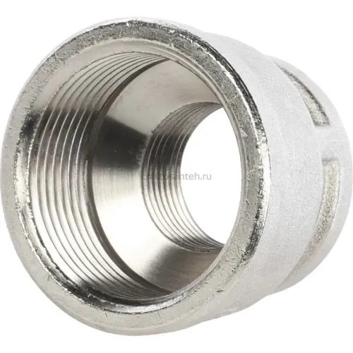 Муфта ВВ переxодная 1 1/4"x1/2" никелированная Stout