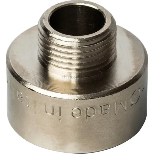 Переxодник ВН 3/4"x3/8", никелированный Stout (Стоут)