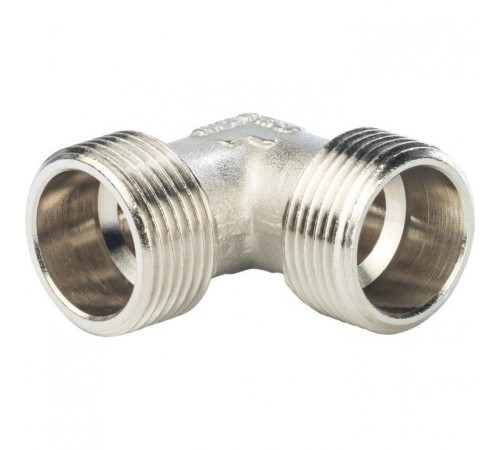 Угольник НН 3/4" никелированный Stout