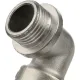 Угольник с упором НВ 1/2" никелированный Stout