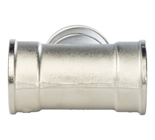 Тройник ВВ 1 1/4", никелированный Stout