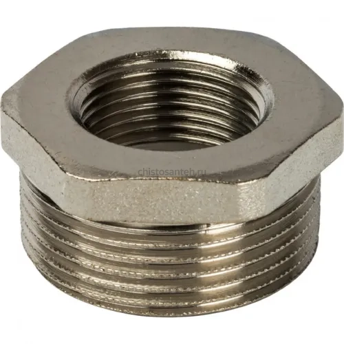 Футорка 1 1/4"x3/4", никелированная Stout