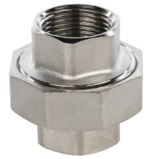 Разъемное соединение американка ВВ 3/4" никелированное Stout