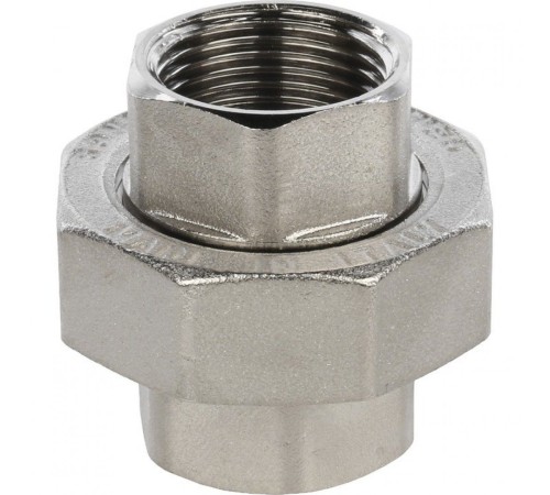 Разъемное соединение американка ВВ 3/4" никелированное Stout