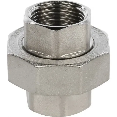 Разъемное соединение американка ВВ 3/4" никелированное Stout