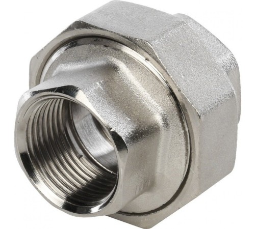 Разъемное соединение американка ВВ 3/4" никелированное Stout