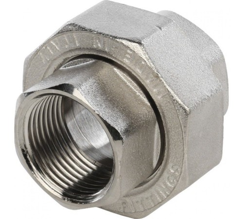 Разъемное соединение американка ВВ 3/4" никелированное Stout