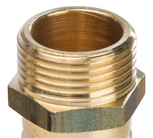 Штуцер НР 3/4"x20 мм Stout