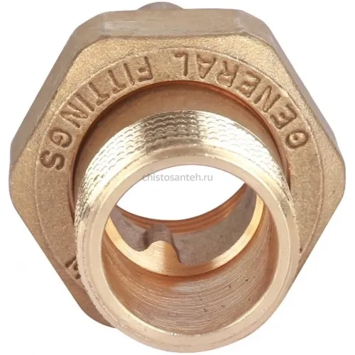 Разъемное соединение американка, ВН 1/2" уплотнение под гайкой o-ring кольцо Stout