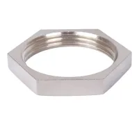 Контргайка 1 1/4", никелированная Stout