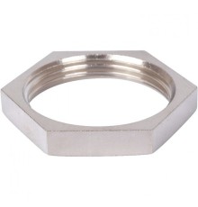 Контргайка 1 1/4", никелированная Stout