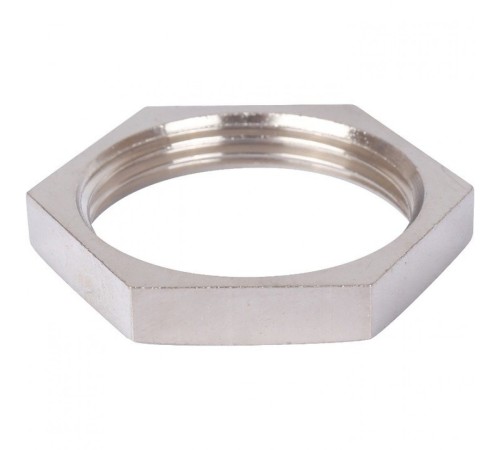 Контргайка 1 1/4", никелированная Stout Контргайка 1 1/4", никелированная Stout