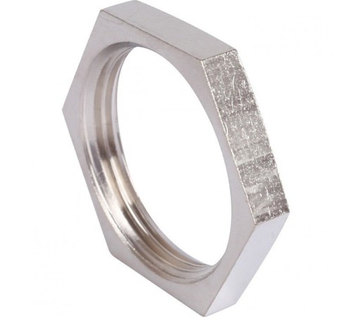 Контргайка 1 1/4", никелированная Stout Контргайка 1 1/4", никелированная Stout