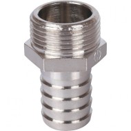 Штуцер НР 3/4"x20, никелированный Stout