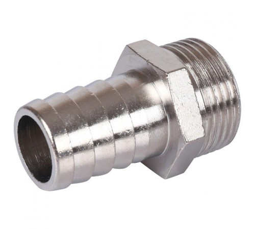 Штуцер НР 3/4"x20, никелированный Stout