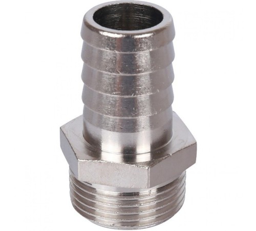 Штуцер НР 3/4"x20, никелированный Stout