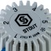 Головка термостатическая M30x1,5, газовая Stout