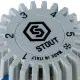Головка термостатическая M30x1,5, газовая Stout