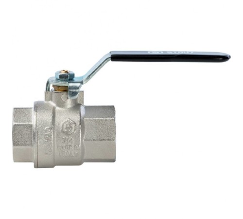 Кран шаровой полнопроходной ВР/ВР 3/4", ручка рычаг Stout