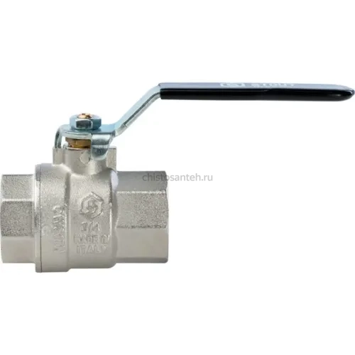 Кран шаровой полнопроходной ВР/ВР 3/4", ручка рычаг Stout
