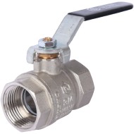Кран шаровой стандартнопроходной ВР/ВР 3/4", ручка рычаг Stout