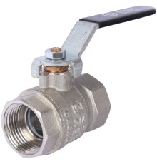Кран шаровой стандартнопроходной ВР/ВР 3/4", ручка рычаг Stout