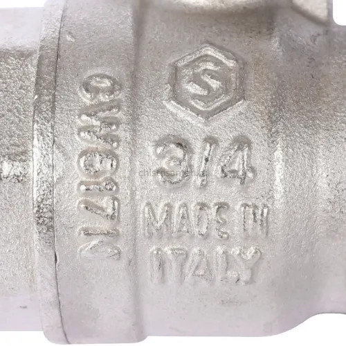 Кран шаровой стандартнопроходной ВР/ВР 3/4", ручка рычаг Stout