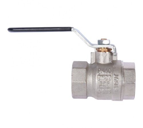 Кран шаровой стандартнопроходной ВР/ВР 3/4", ручка рычаг Stout