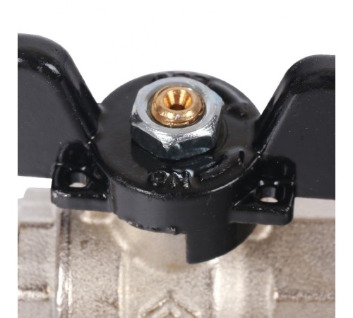 Кран шаровой стандартнопроходной ВР/НР 1/2", ручка бабочка Stout