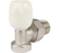 Клапан ручной с неподъемным шпинделем 3/4", угловой Stout