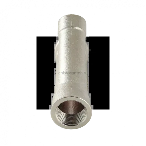 Тройник косой для гильзы под погружной датчик температуры 1/2"x1" TIM (TDS042N ТИМ)