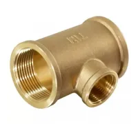 Тройник Латунный ВВВ 3/4"x1/2"x3/4" TIM (ТИМ)