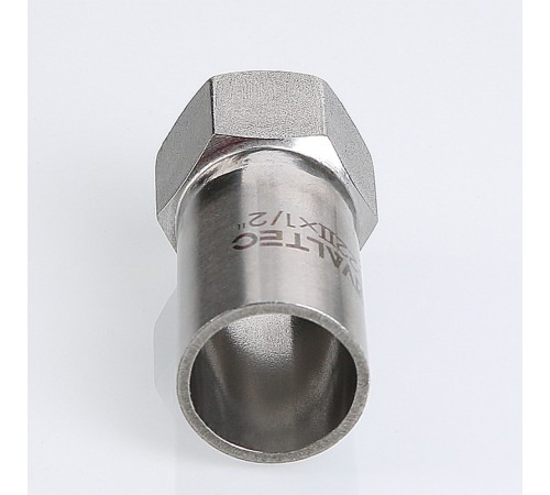 Пресс-вставка с внутренней резьбой 15 мм х 3/4"  из нержавеющей стали VTi.907.I.001505 VALTEC (ВАЛТЕК)