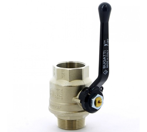 Кран шаровый ВН ручка 1 1/2" Bugatti Кран шаровый ВН ручка 1 1/2" Bugatti