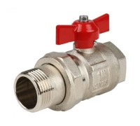 Кран шаровой с разъемным соединением (бабочка) 1 IDEAL Itap