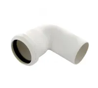 Отвод канализационный Raupiano Plus 50х87° REHAU (РЕХАУ - 11211341001)
